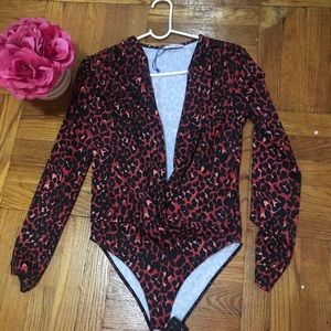 Zara leopard print body